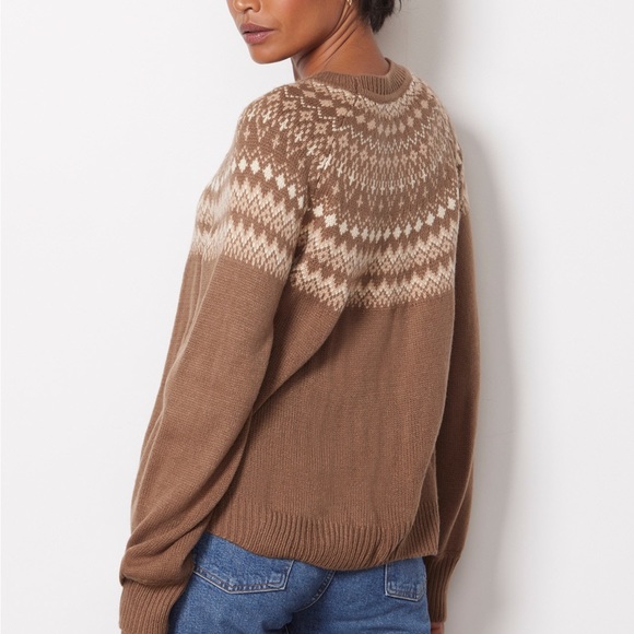 Evereve Sweaters Evereve Fair Isle Sweater Large Poshmark